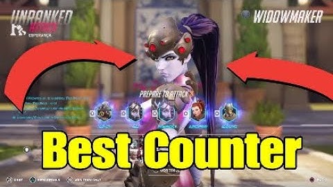 This is HOW YOU COUNTER Widowmaker in Overwatch!