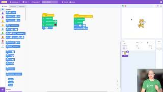Scratch, 4: Tipp zum Malen in Scratch 3   Wir programmieren einen "Resetknopf"