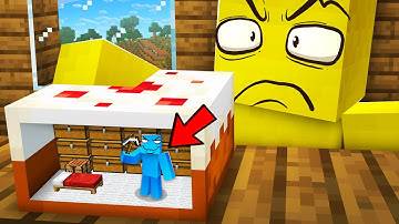 I Built A Secret Tiny Base Inside My Friend’s House