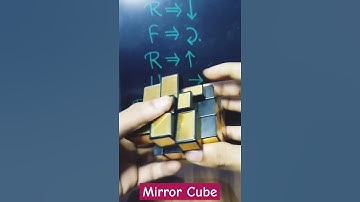 How To Solve 3x3 Mirror Cube, Mirror Cube Solve Kare (SIMPLE) #easy #shorts