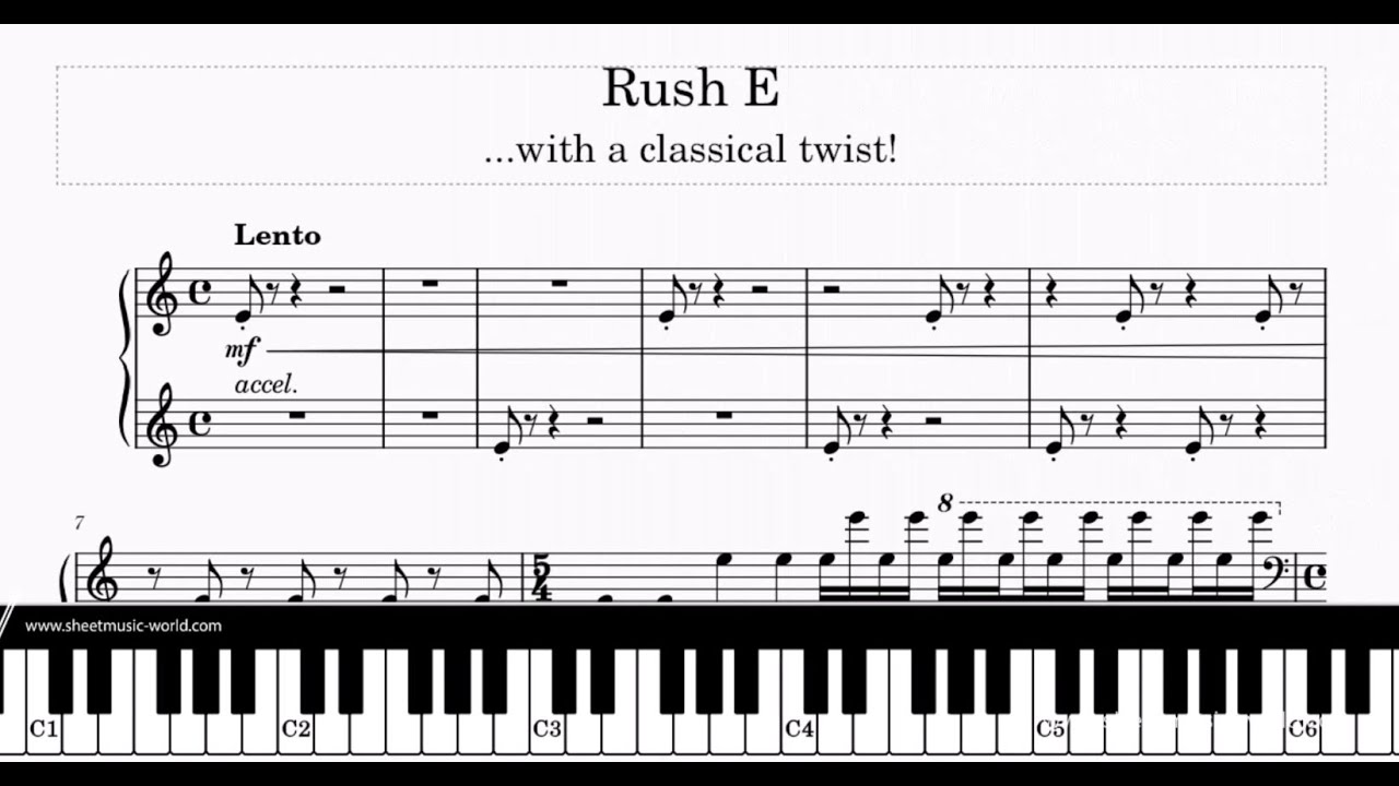 Rush e notes. Rush e на пианино. Rush e на пианино Ноты. Rush e Ноты. Walking in the Air Piano Sheets.