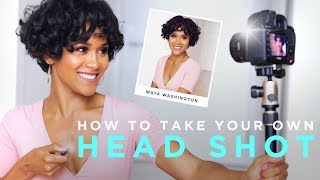 How to Photograph Your Own Headshot | TECH TALK