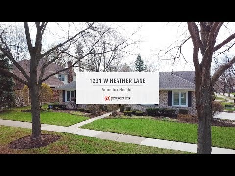 1231 W Heather Lane, Arlington Heights, IL home video tour