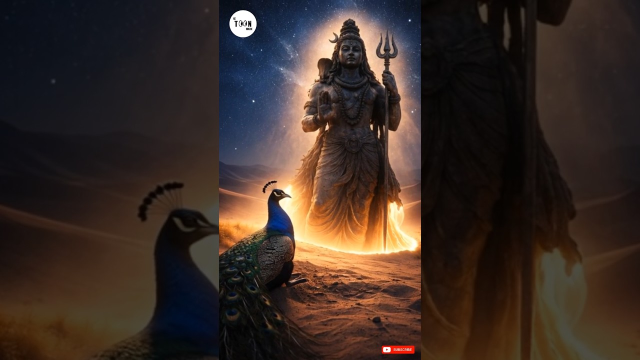 When Lord Shiva Saved the Innocent Calf 🙏🔥 | #shorts