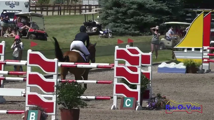 002S Alyssa Phillips on Oskar CCI4* Long Show Jump...