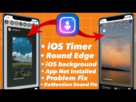 New iOS Instagram Remention Sound Problem | Reels Share Like iPhone No PNG ❌ With Username & Timer