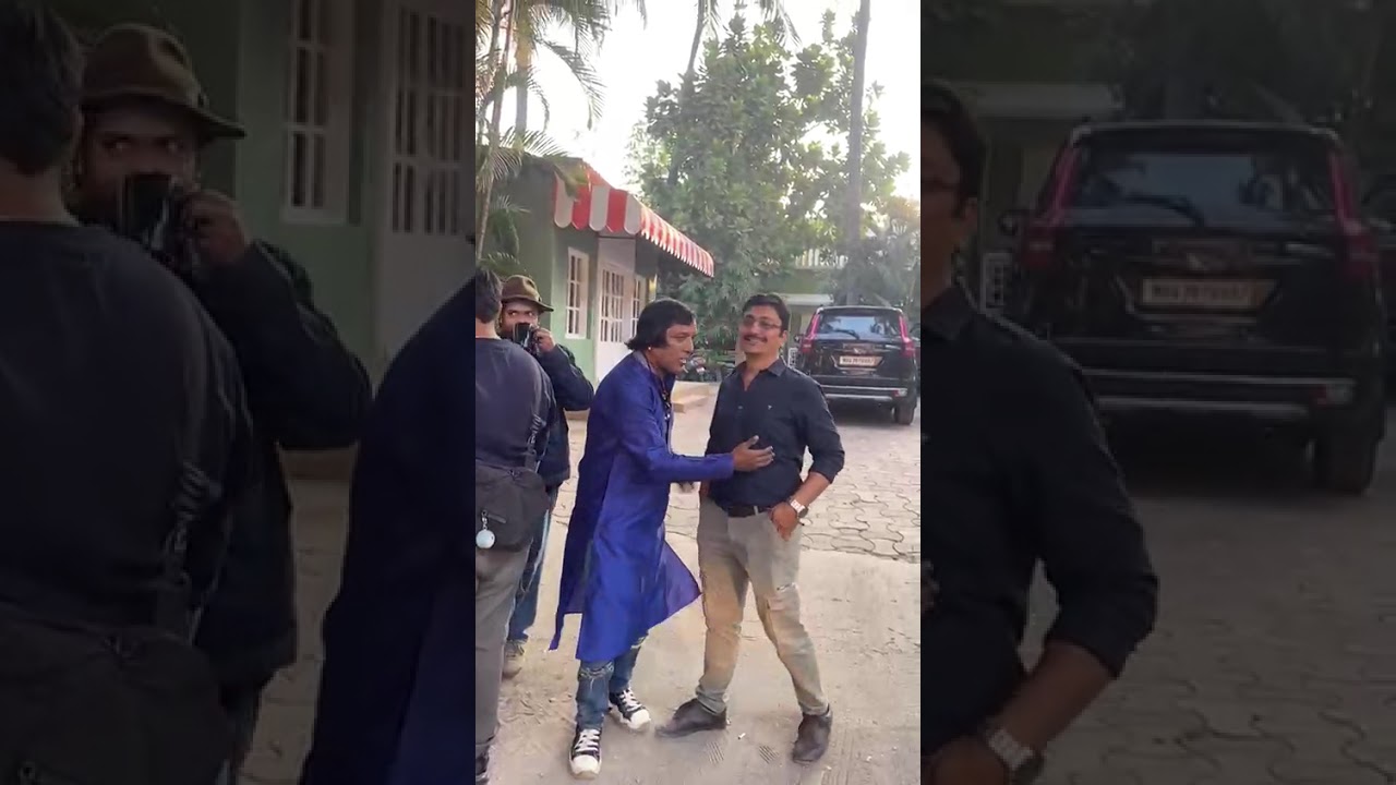 Bollywood act Ravi Romeo Verma action mood me shooting karte hue wave series ka basra me 31/12/25 ##