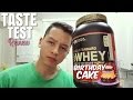 Optimum Nutrition Gold Standard 100% Whey Protein - BIRTHDAY CAKE FLAVOUR | Taste Test Review