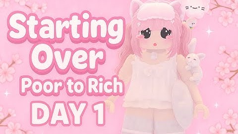 Adopt Me: Day 1 of My Cozy Poor to Rich Reset 💕