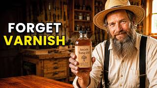 This $4 Amish Oil Makes Wood 100% Waterproof — No Varnish, No Stain