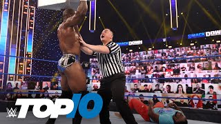 Top 10 Friday Night SmackDown moments: WWE Top 10, Feb. 19, 2021