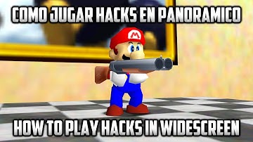 ⭐ Super Mario 64 - Tutorial - How to Play Rom Hacks in Widescreen Cómo Jugar Rom Hacks en Panorámico