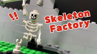 Lego Stop Motion Lego Skeleton Factory