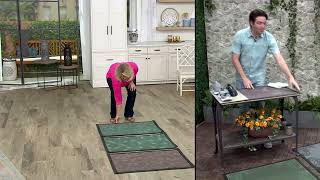 Bernini 2' x 3' Aqua-Terra Indoor Outdoor Dirt Trapping Mat on QVC