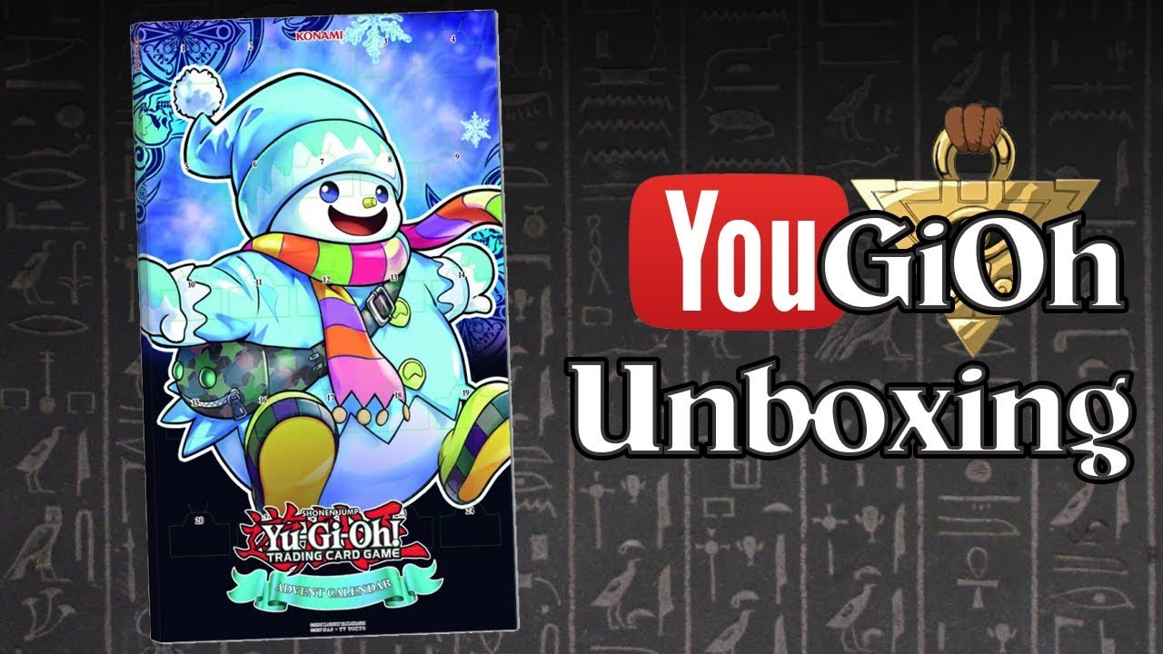 YuGiOh Advent Calendar Unboxing YouTube
