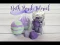 How to make bath bombs. Lavender & Mint Bath Bomb Tutorial