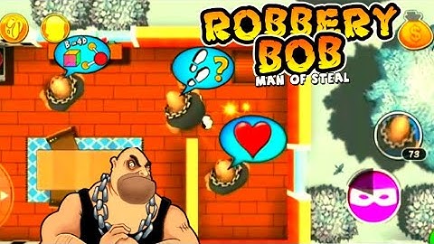 Robbery Bob 1 Playing with a suit  Biff [the ring#15]👮‍♂️✔