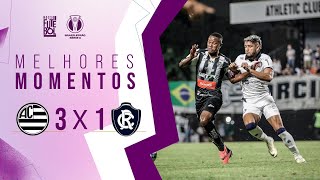 SEGUE O LÍDER; ARTILHEIRO FEZ MAIS UM - Athletic 3x1 Remo - Melhores Momentos - Série C