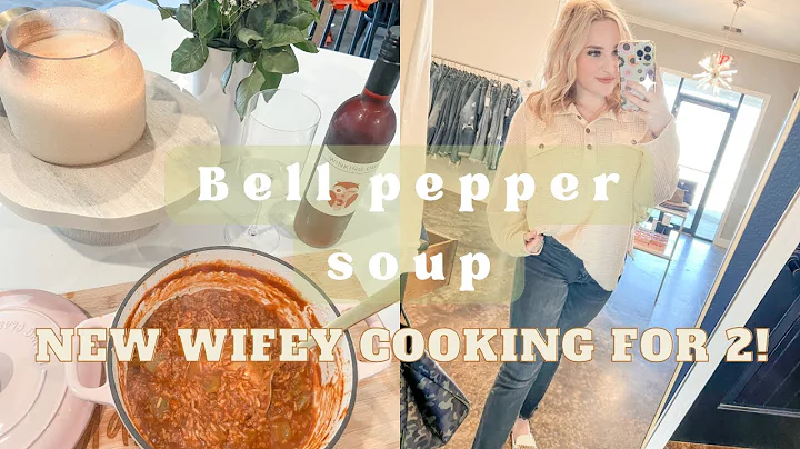 COOK DINNER WITH ME-EASY DINNER IDEAS-BELL PEPPER ...