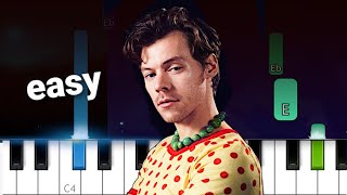 Harry Styles - As It Was  EASY PIANO TUTORIAL