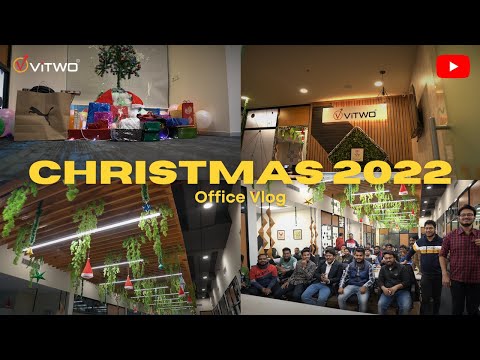 Office Christmas Party at ViTWO | Christmas 2022 | Office Vlog - video from ViTWO