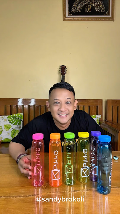 Botol Minum Trending 1 Set Full Warna isi 6 pcs #botolminum #tumblr #tumbler #promo