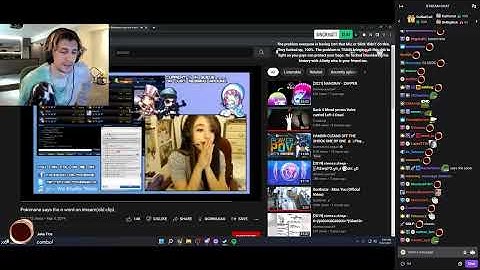 xQc reacts to Pokimane saying the n word on stream