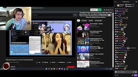 xQc reacts to Pokimane saying the n word on stream