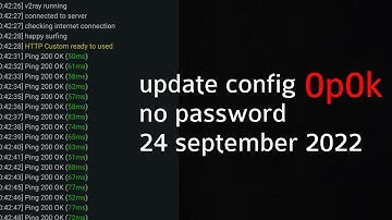 Update Config Telkomsel OpOk terbaru http custom 0 pulsa 0 kuota, 23 September 2022