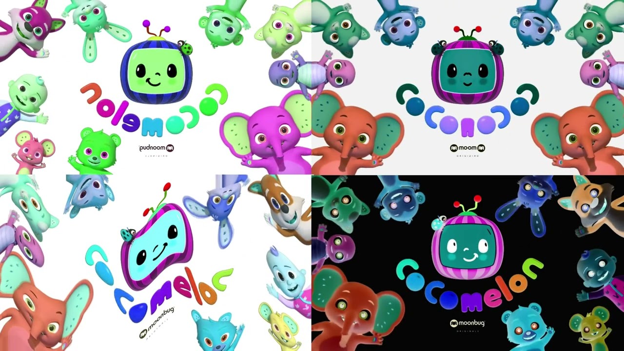 Cocomelon Outro Logo Effects Sponsored By Klasky Csupo 2001 V2 Effects  x4 | Inverted