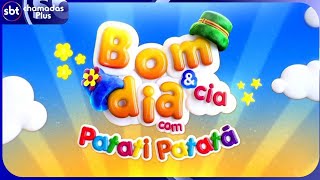 Vinhetas De Abertura E Intervalo Do Bom Dia & Cia Com Patati Patatá - Sbt 2025