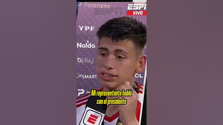 "NO VOY A RENOVAR": BOMBAZO del Diablito Echeverri luego de ser campeón con River en Santiago