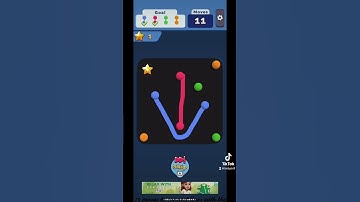Collect Em All- 13 moves to connect lines with the same color #gaming #games #game #collectemall