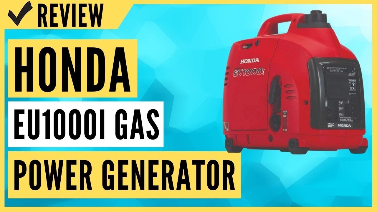 Honda Power Equipment EU1000I 1000W 120V Portable Home Gas Power