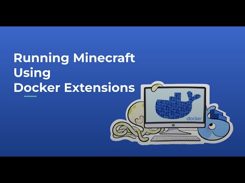 Running Minecraft using Docker Extensions Marketplace