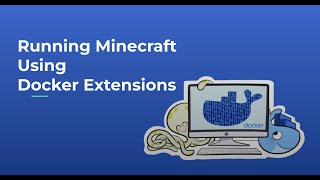 Running Minecraft using Docker Extensions Marketplace