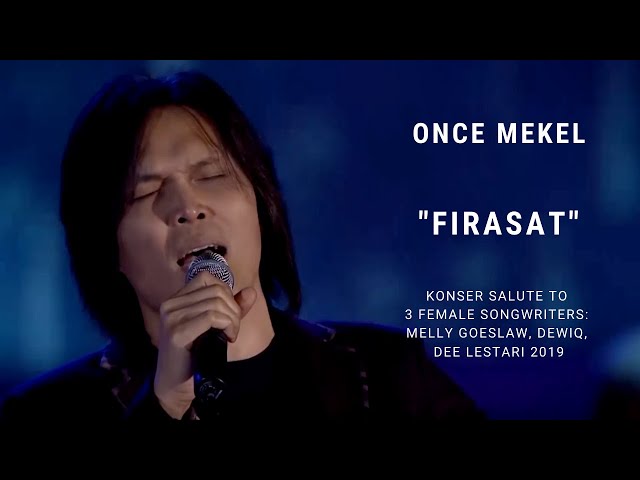 Once Mekel - Firasat (Konser Salute Erwin Gutawa to 3 Female Songwriters) class=