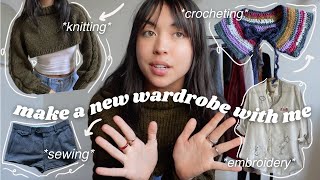 *attempting* to make a new wardrobe in 6 days