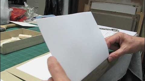 Sewing Printed Signatures - Part 1