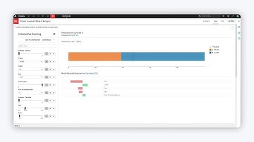 Dataiku DSS Feature: Interactive Scoring