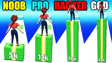 NOOB vs PRO vs HACKER vs GOD in Stack to Riches