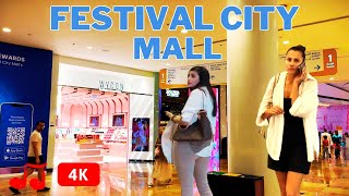 DUBAI FESTIVAL CITY MALL || [ 4K ] Walking Tour