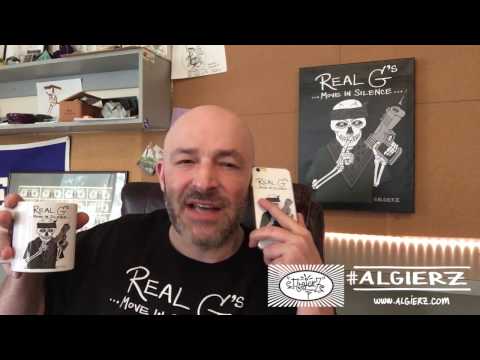 New! // "Real G's Move in Silence" on everything! // Coffee cups, iPhone cases, t-shirts, wall art