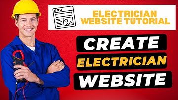 How To Create An Electrician Website 🔥 - Electrician Website Design Tutorial!