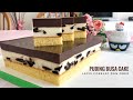 PUDING BUSA CAKE | Lapis Cokelat dan Oreo