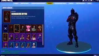 fortnite account verkaufen 60 skins schwarzer ritter goldskins - fortnite bilder skins schwarzer ritter