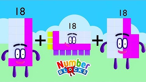Numberblocks & Numberjacks Multiple Addition Random Digits 2