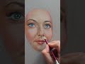 Portrait painting . Pastel pencils. #pastelpainting #portrait #artist #artlesson #art #artprocess