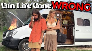VAN LIFE NIGHTMARE! | Breaking Down 3 Days Before a WEDDING!