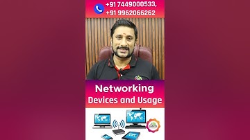 Networking Devices and Usage🔥 Hub, Switch, & Router Explained in Tamil | Kaashiv infotech networking